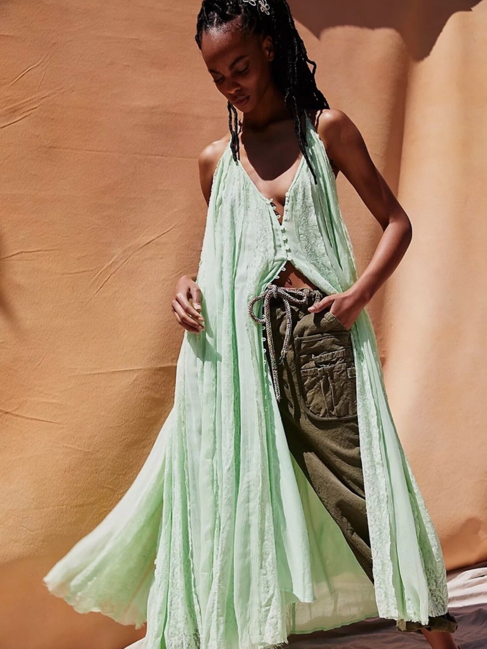 Free People Sweet Sea Maxi Dress